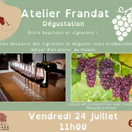 Musée du liège : Dégustation de vin avec le château du Frandat