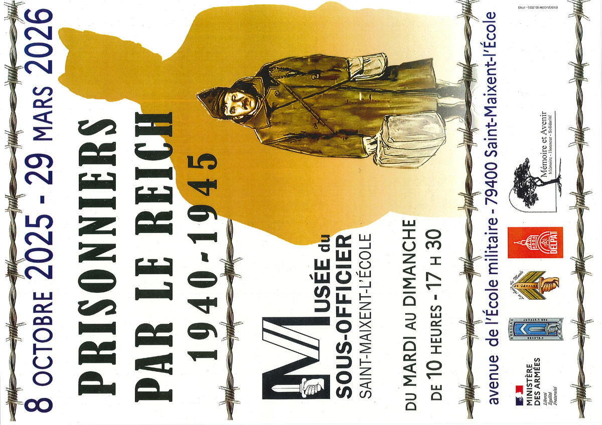Musée du Sous-officier : Exposition « Prisonniers du Reich, 1940–1945 »