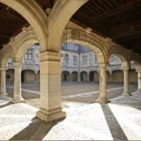 La cour du Palais Granvelle qui abrite le Musée du Temps &copy; Jean-Charles Sexe Ville de Besançon