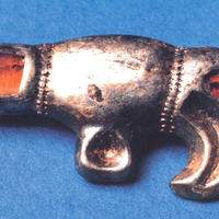 Objet rare retrouvé sur le site archéologique de Biesheim et exposé au Musée Gallo romain &copy; Droits réservés