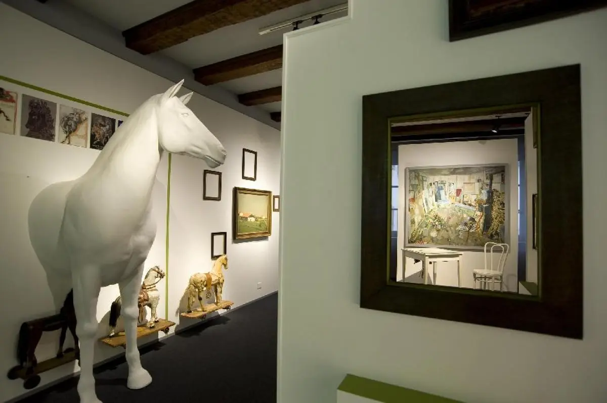 L'espace Ferme-Sapin-Cheval du musée