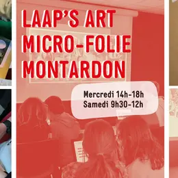 Musée numérique et atelier crochet, à la Micro-Folie