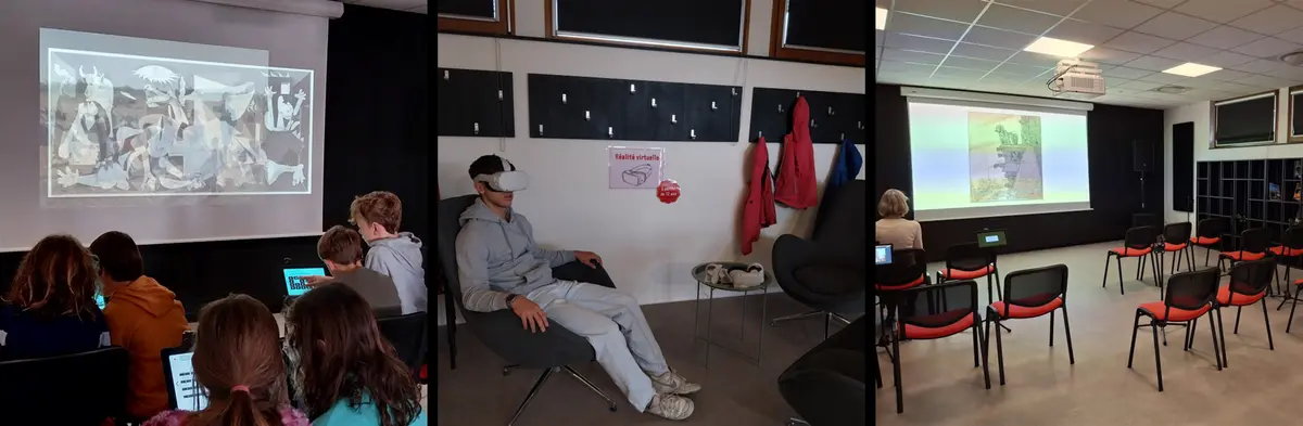 Musée numérique et stretching, à la Micro-Folie