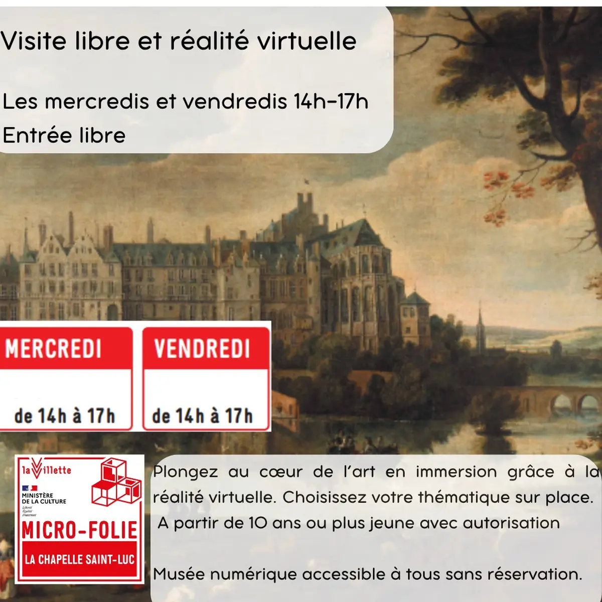 Musée numérique - Visite libre et réalité virtuelle