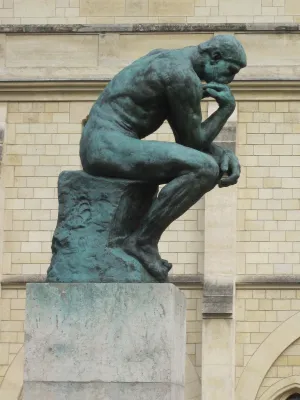 Le Penseur au Musée Rodin