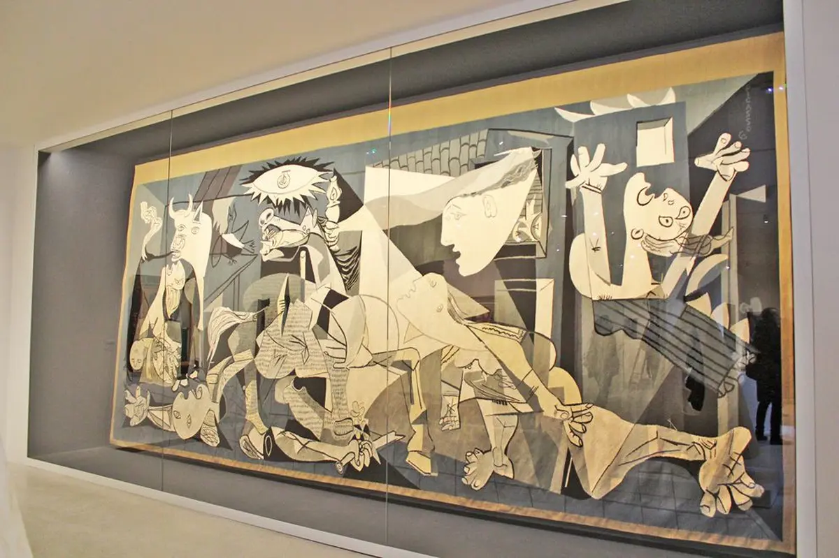 Guernica de Picasso, version tapisserie