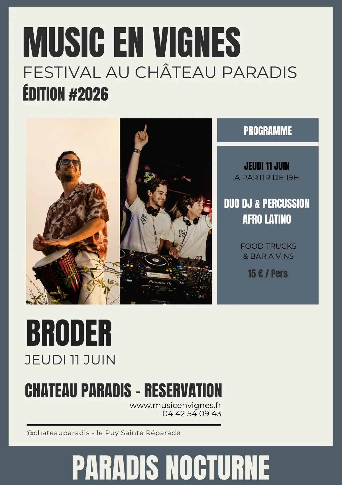 Music en Vigne BRØDER