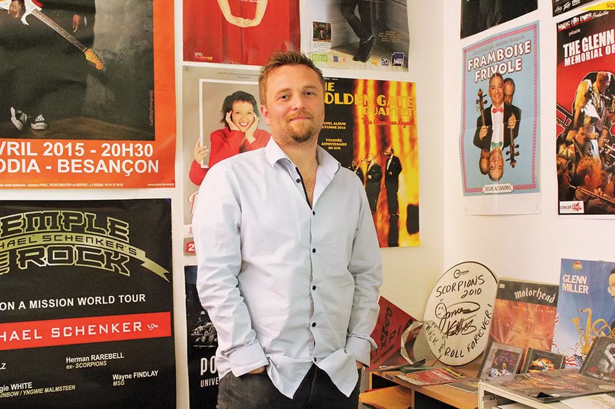 David Kilhofer est à la tête de Music for ever depuis 2012