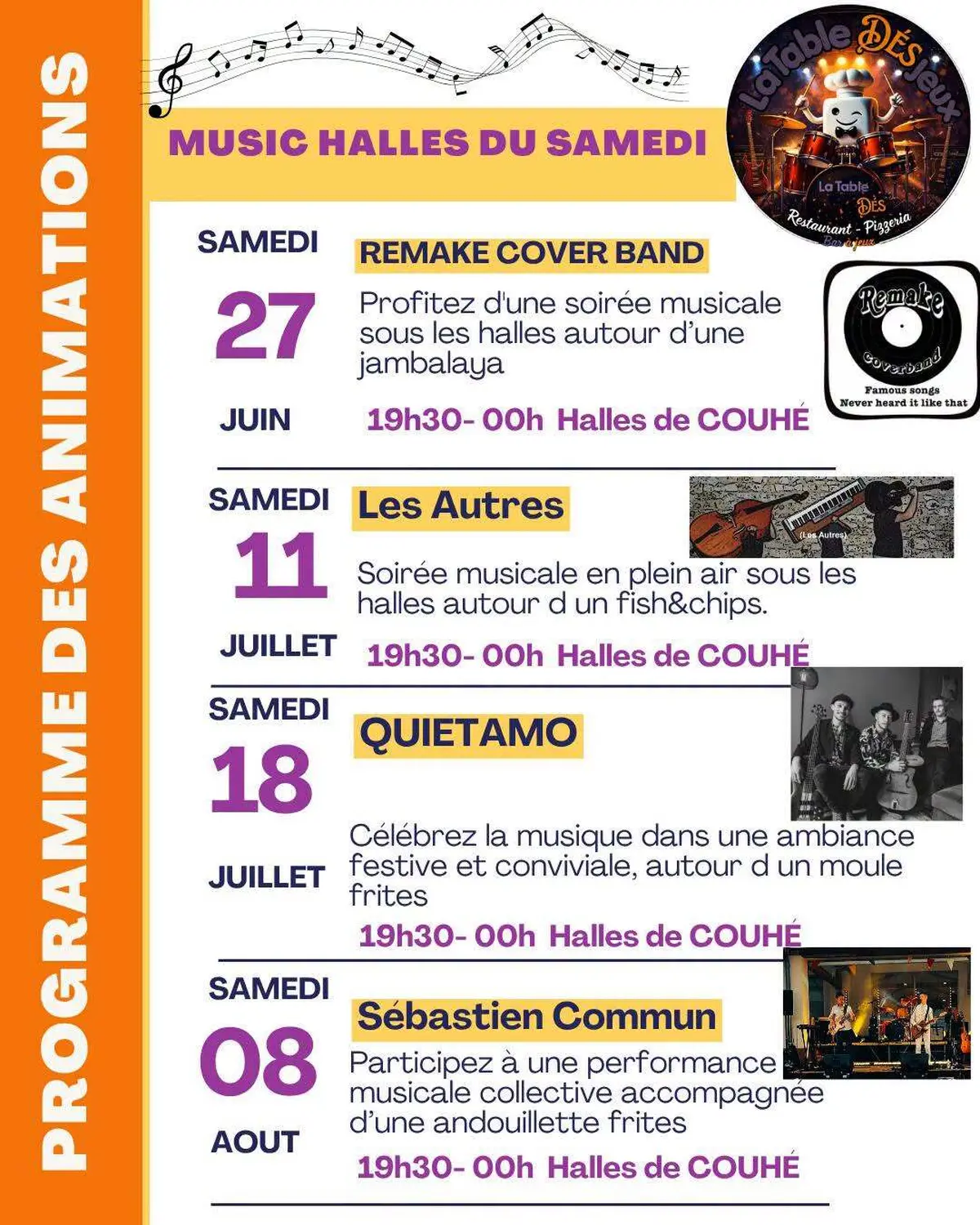 Music HALLES : Les Autres