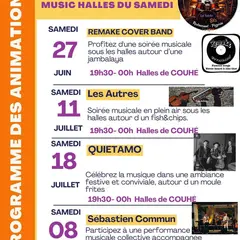 Music HALLES : Sébastien Commun