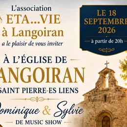 Music Show à l'église de Langoiran