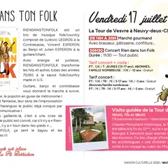 Musical'été à La Tour de Vesvre