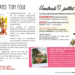 Musical'été à La Tour de Vesvre