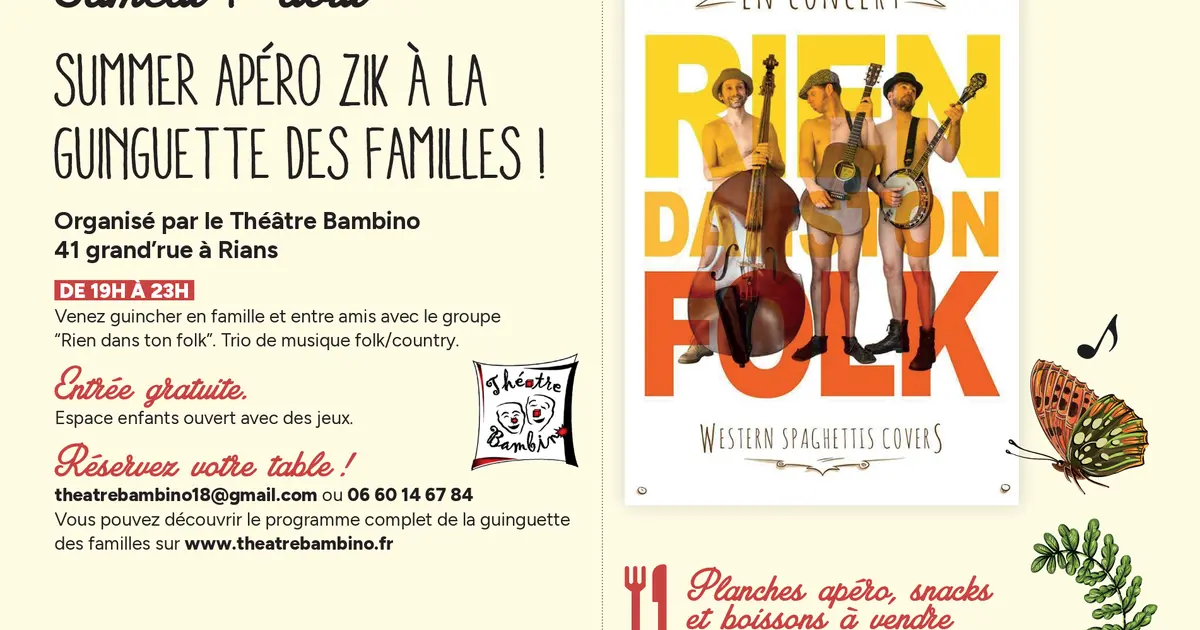 Musical'été au Théâtre Bambino