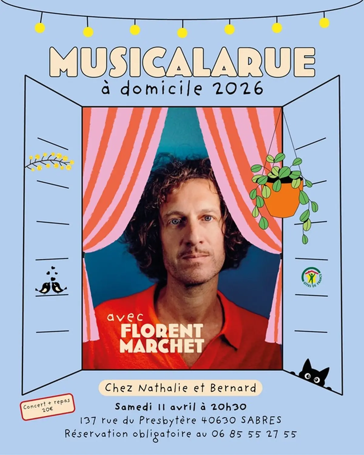 Musicalarue à Domicile avec Florent Marchet