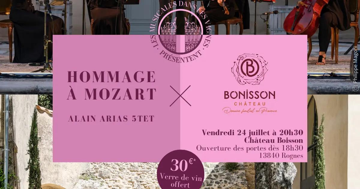 Musicales dans les Vignes - Alain Arias : Hommage à Mozart