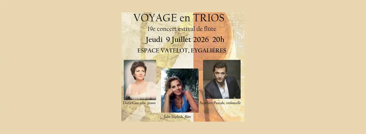 Musique au vieux village - 19e concert estival de flûte
