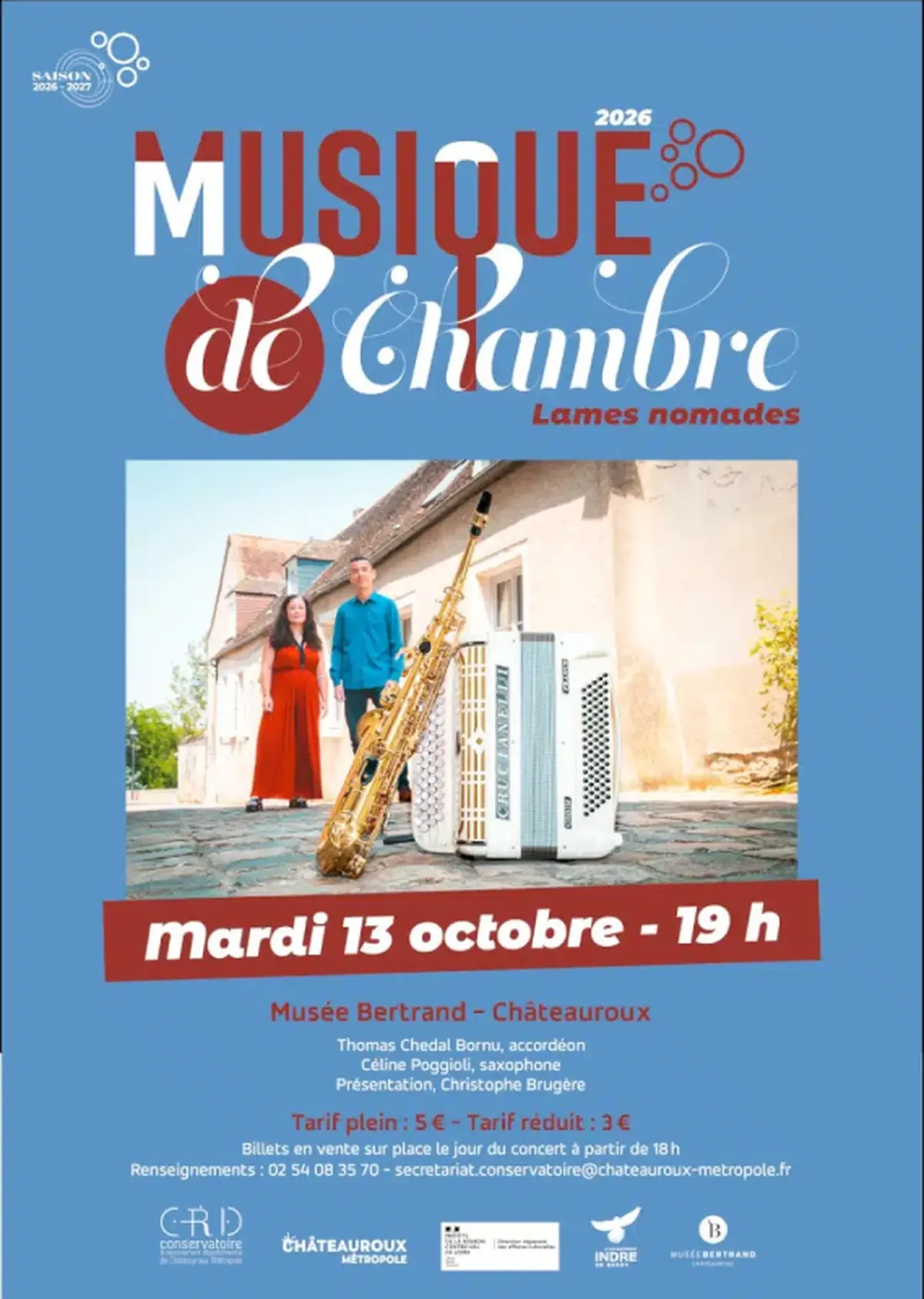 Musique de chambre : Lames Nomades
