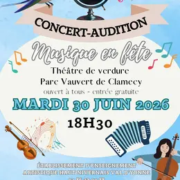Musique en fête - Concert-audition de l'EEA.HNVY