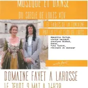 Musique et danses au siècle de Louis XIV