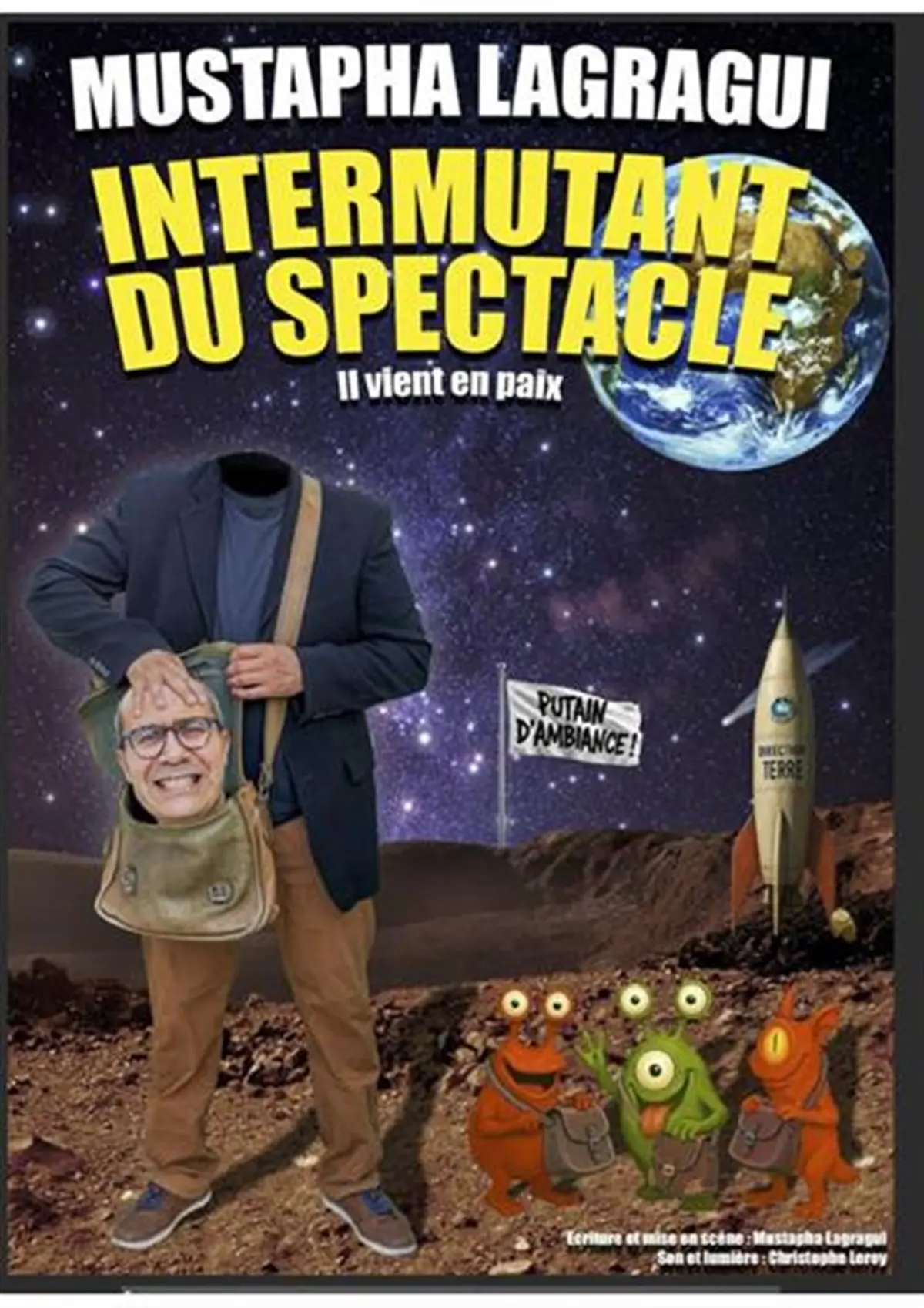 Mustapha Lagragui dans Intermutant du spectacle