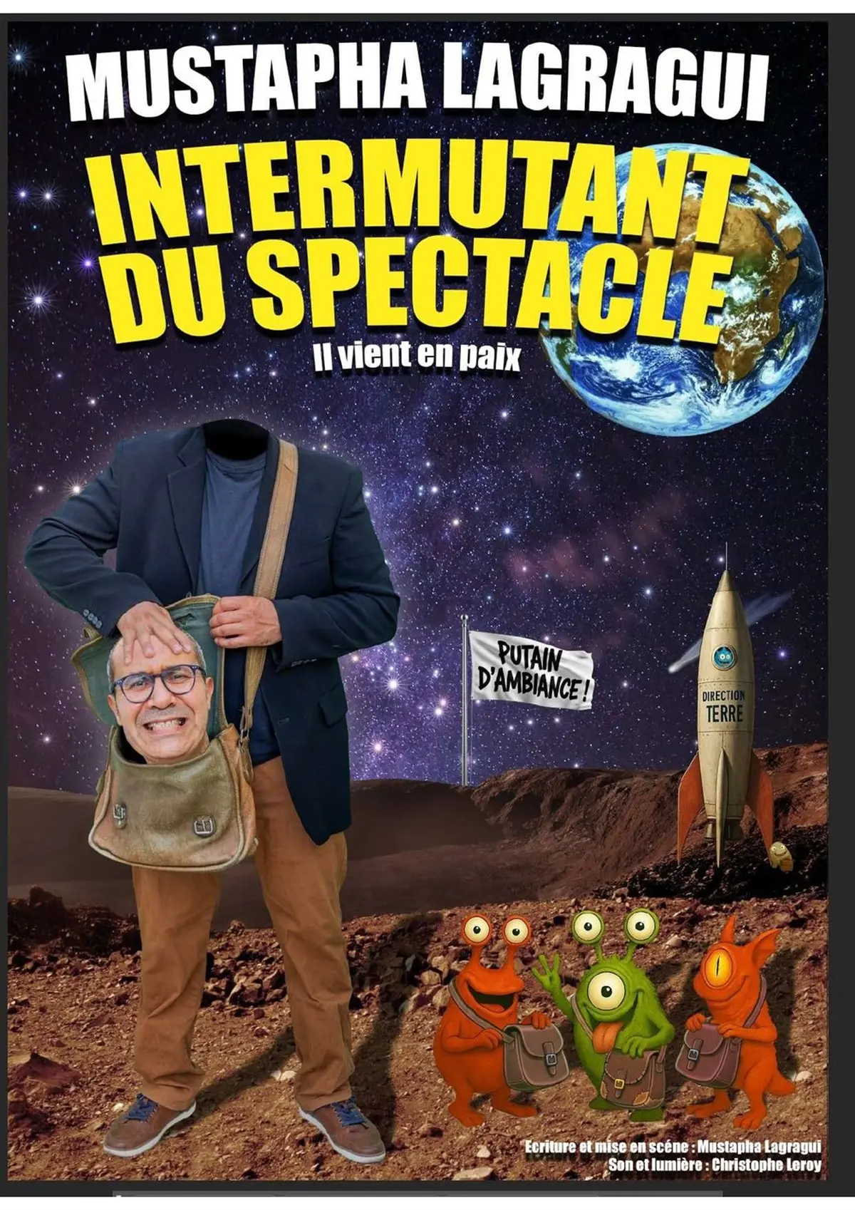 Mustapha Lagragui dans Intermutant du spectacle