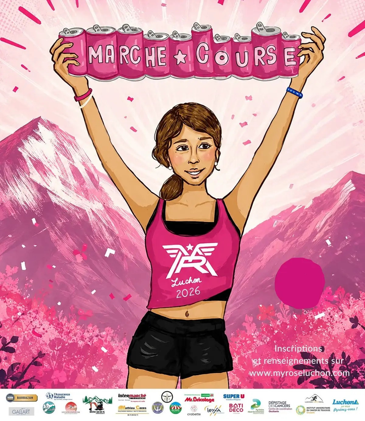 My Rose : Course/marche Contre Le Cancer Du Sein