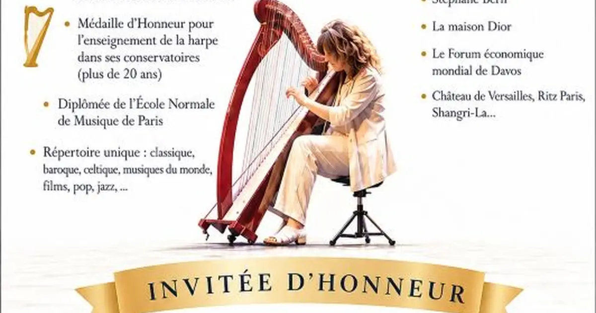 Myriam Serfass harpiste invitée d'honneur