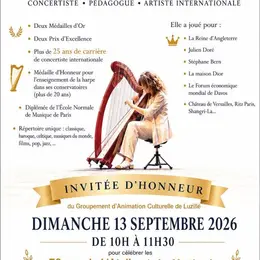 Myriam Serfass harpiste invitée d'honneur
