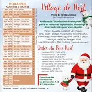 Nadal Des Ours - La Patinoire Et Le Manège