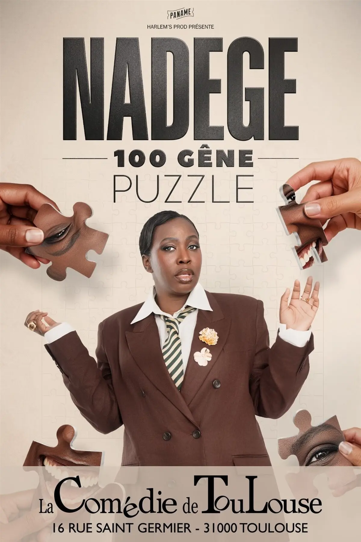 Nadège 100 Gêne dans Puzzle