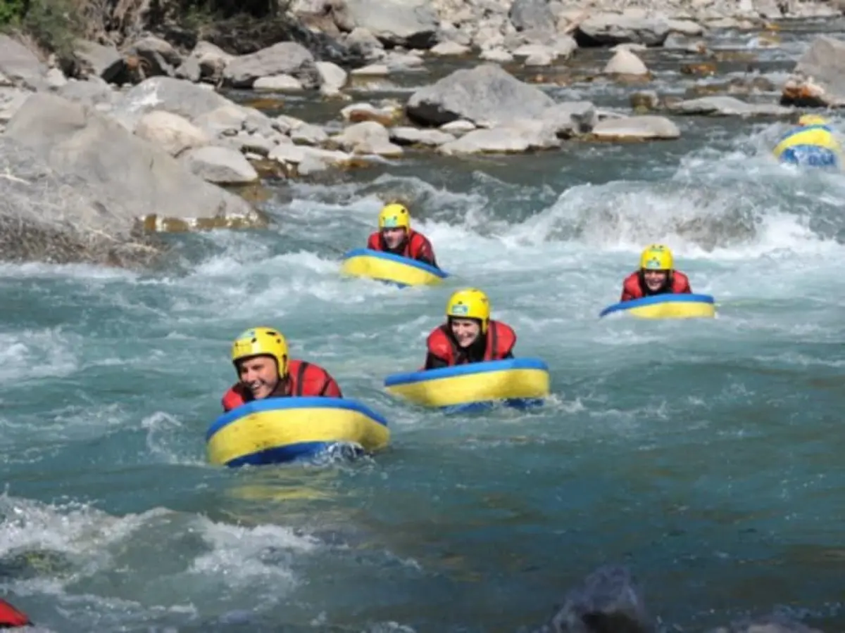Nage en eaux-vives ou Canoë Hot-Dog sur l'Ubaye