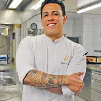 Naïn Gamboa, le jeune chef de la Maison Kieny à Riedisheim &copy; Mike Obri