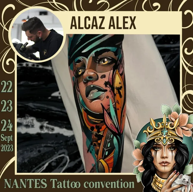 Des artistes tatoueurs de renommée internationale vous attendent à la Convention de tatouage de Nantes 2023.
