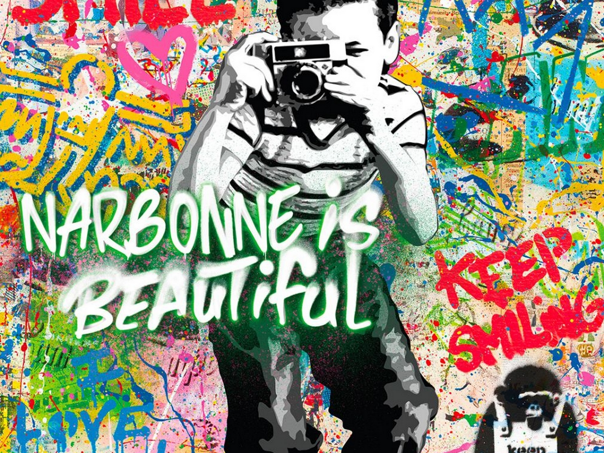 Narbonne Is Beautiful - Mr Brainwash