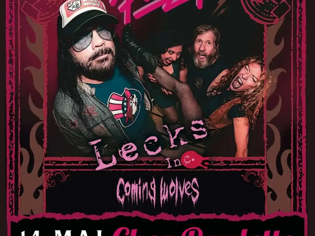 Nashville Pussy + Lecks Inc + Coming Wolves - Chez Paulette