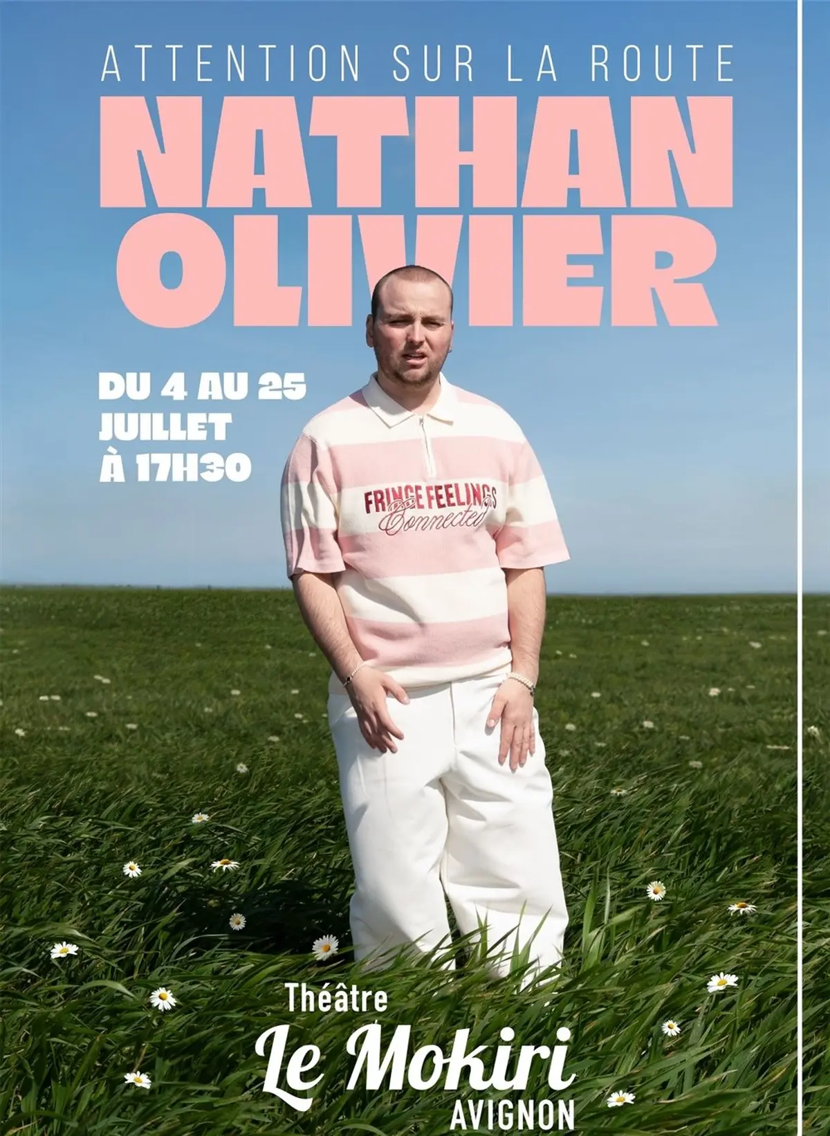 Nathan Olivier dans Attention sur la route