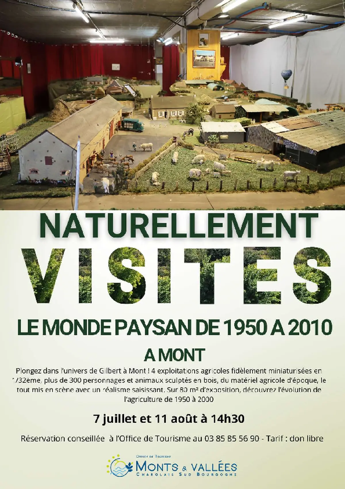 Naturellement visites : Exposition le monde paysan de 1950 à 2010