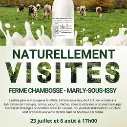Naturellement visites : Visite de la ferme  Chambosse