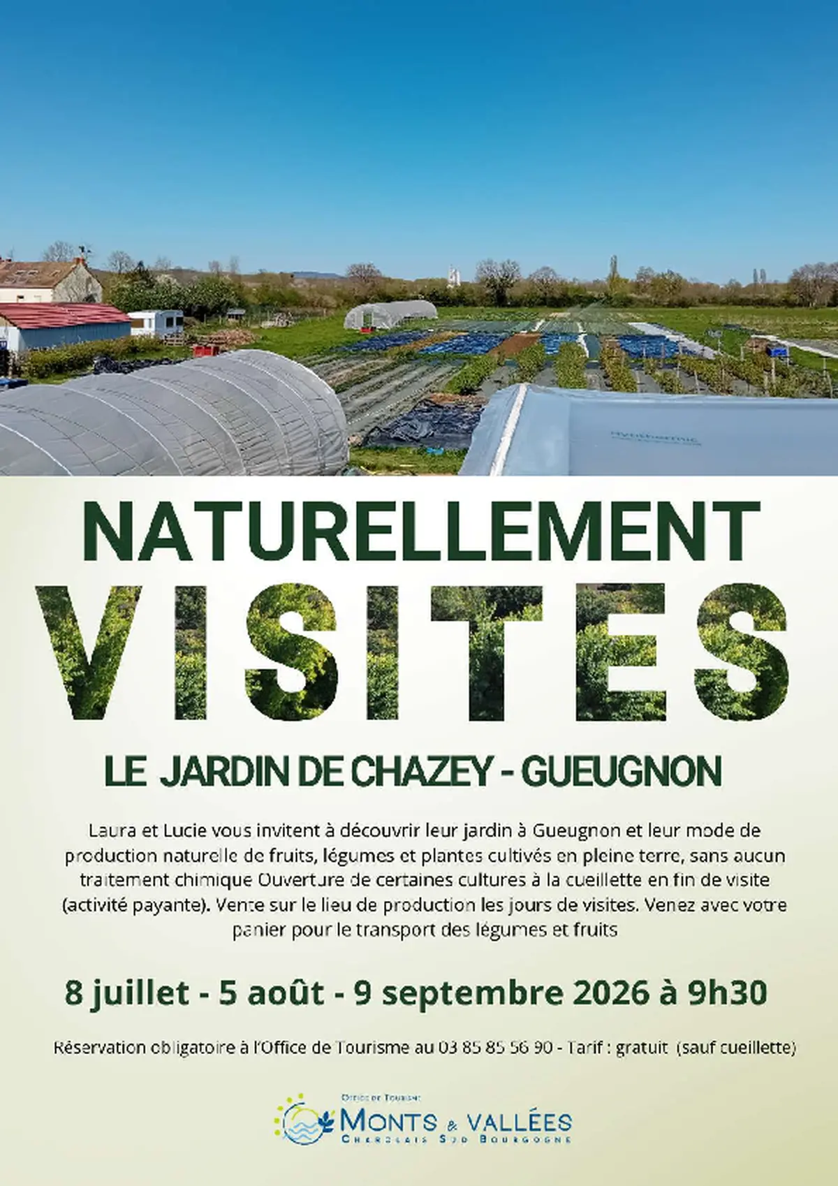Naturellement visites : Visite du jardin de Chazey