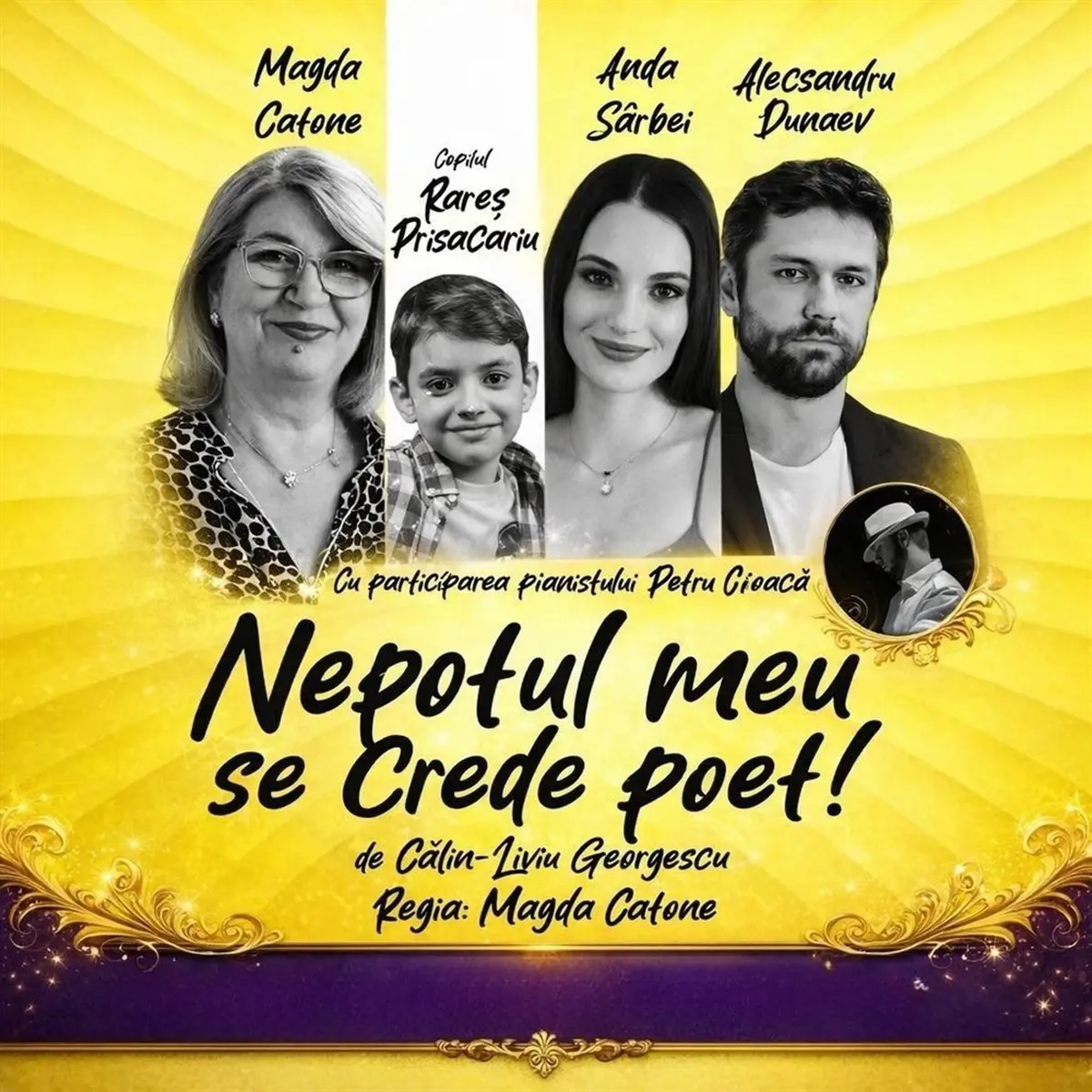 Nepotul meu se crede poet