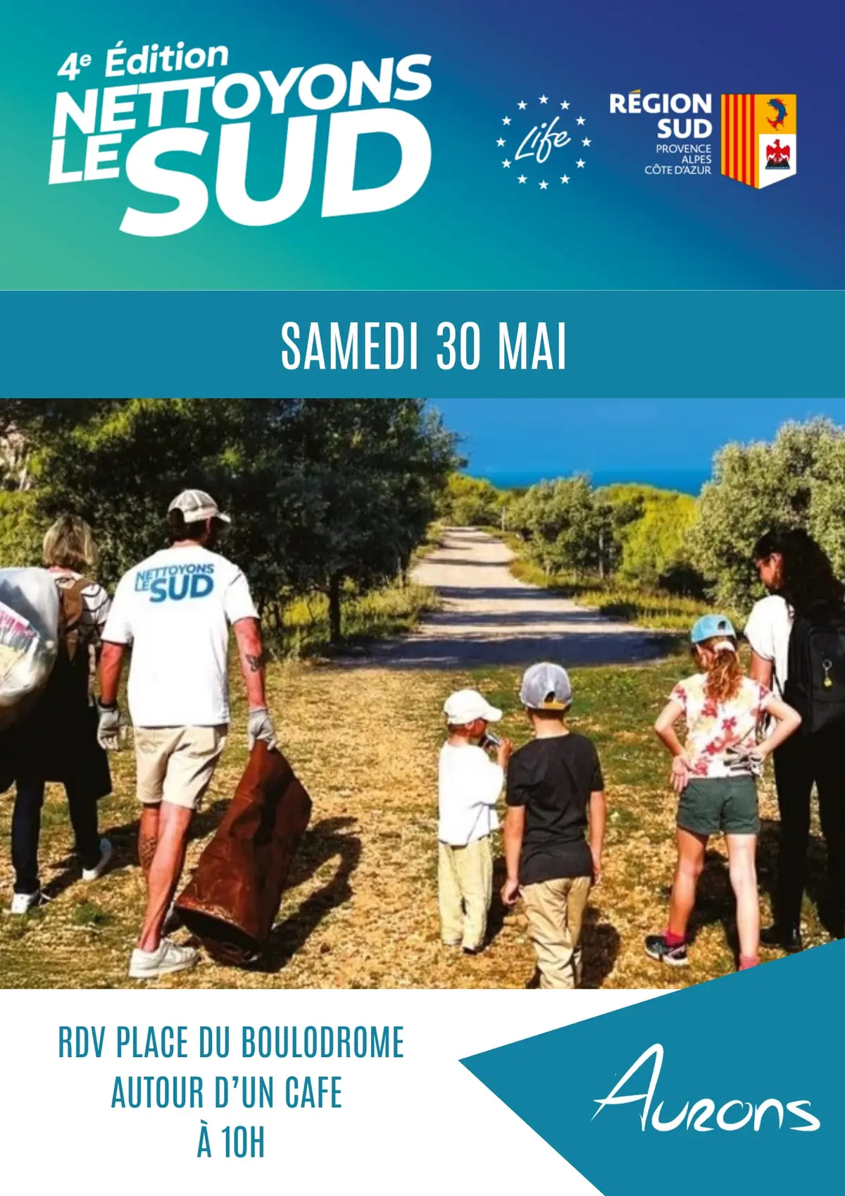 Nettoyons le Sud à Aurons