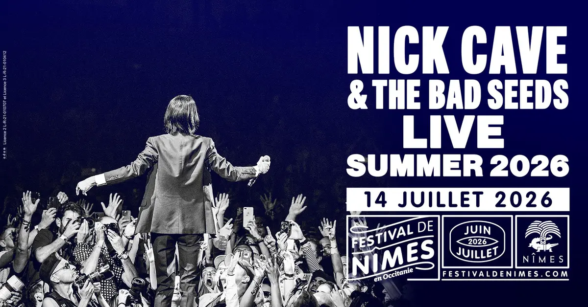 Nick Cave aux Arènes de Nîmes le 14 juillet 2026
