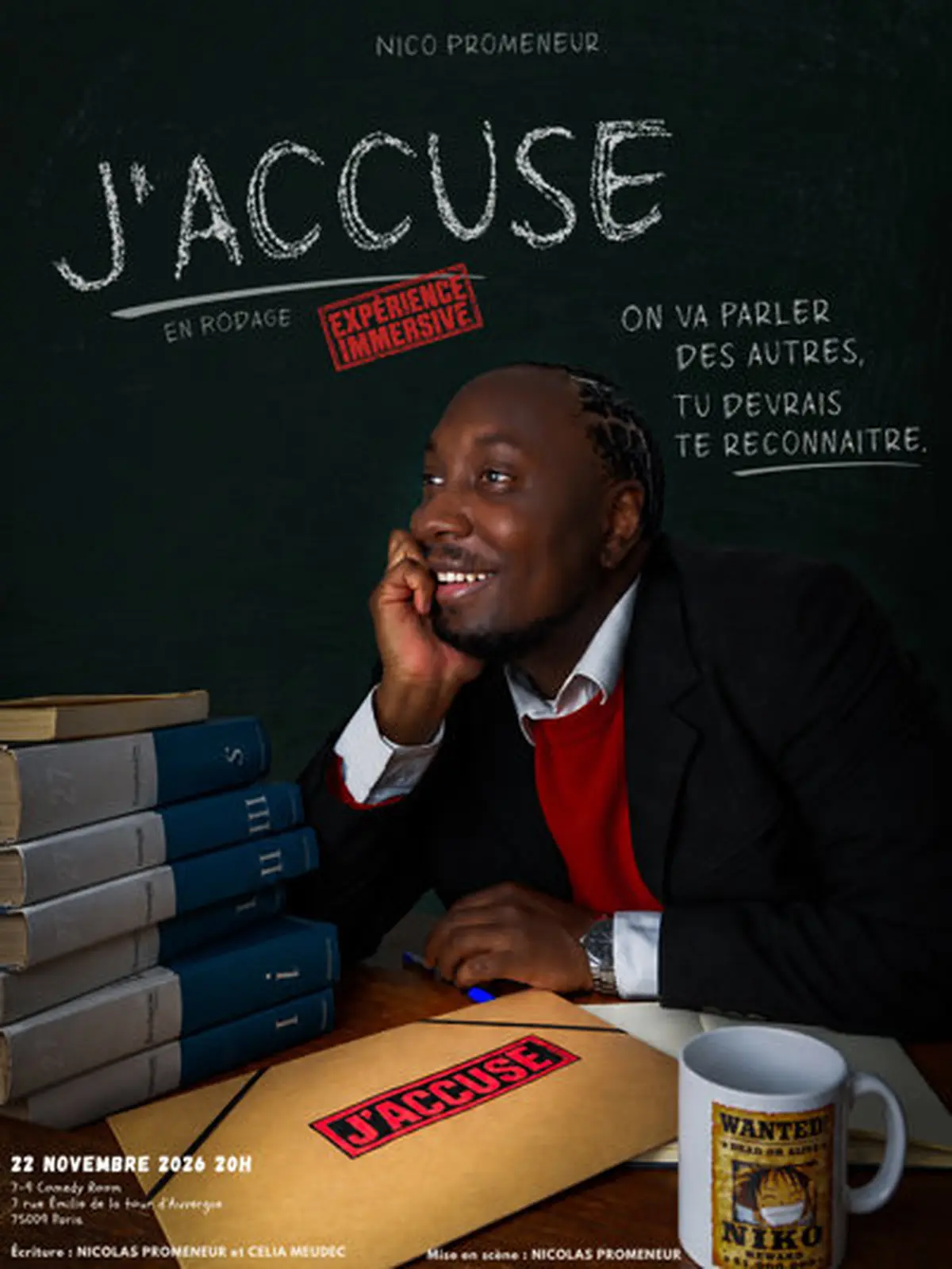 Nicolas Promeneur dans J'accuse