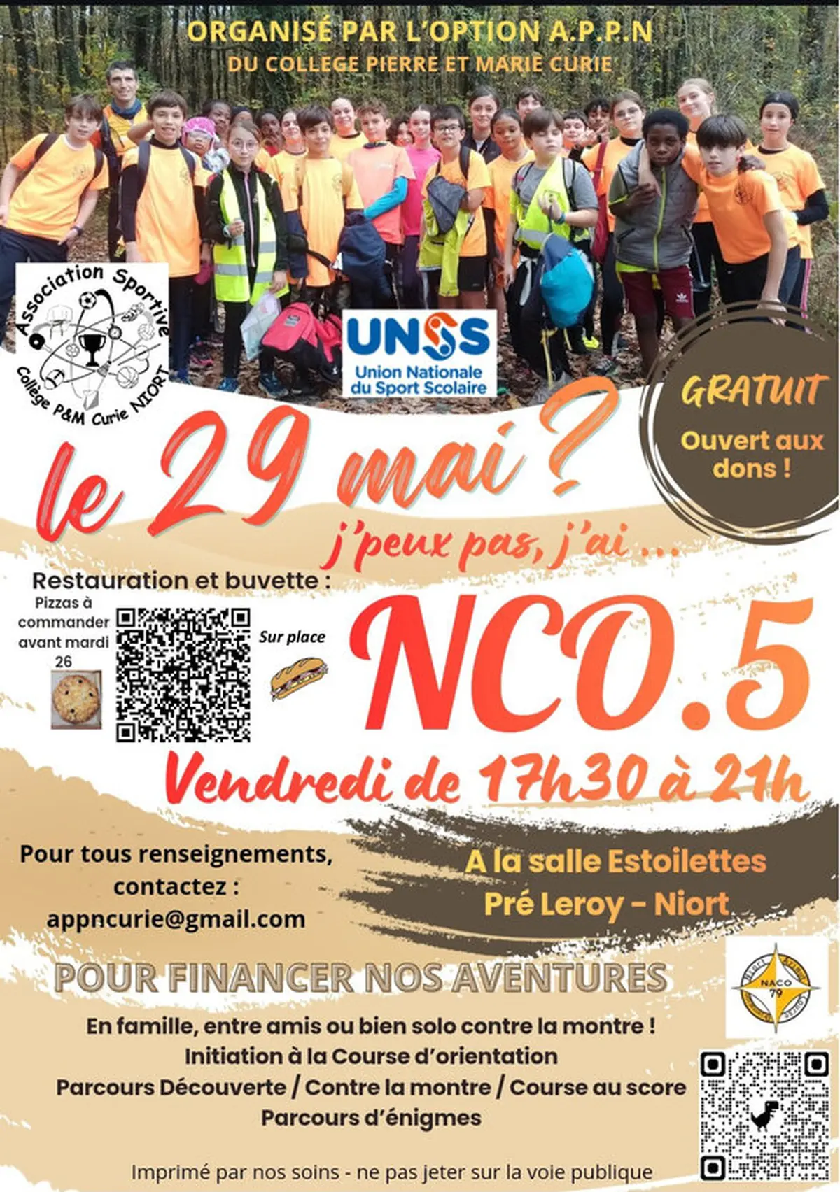 Niort Curie Orientation à Niort