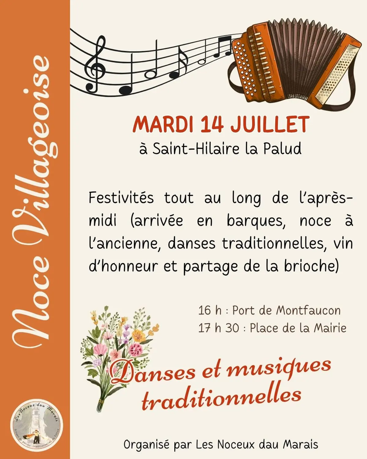 Noce villageoise à Saint-Hilaire-la-Palud