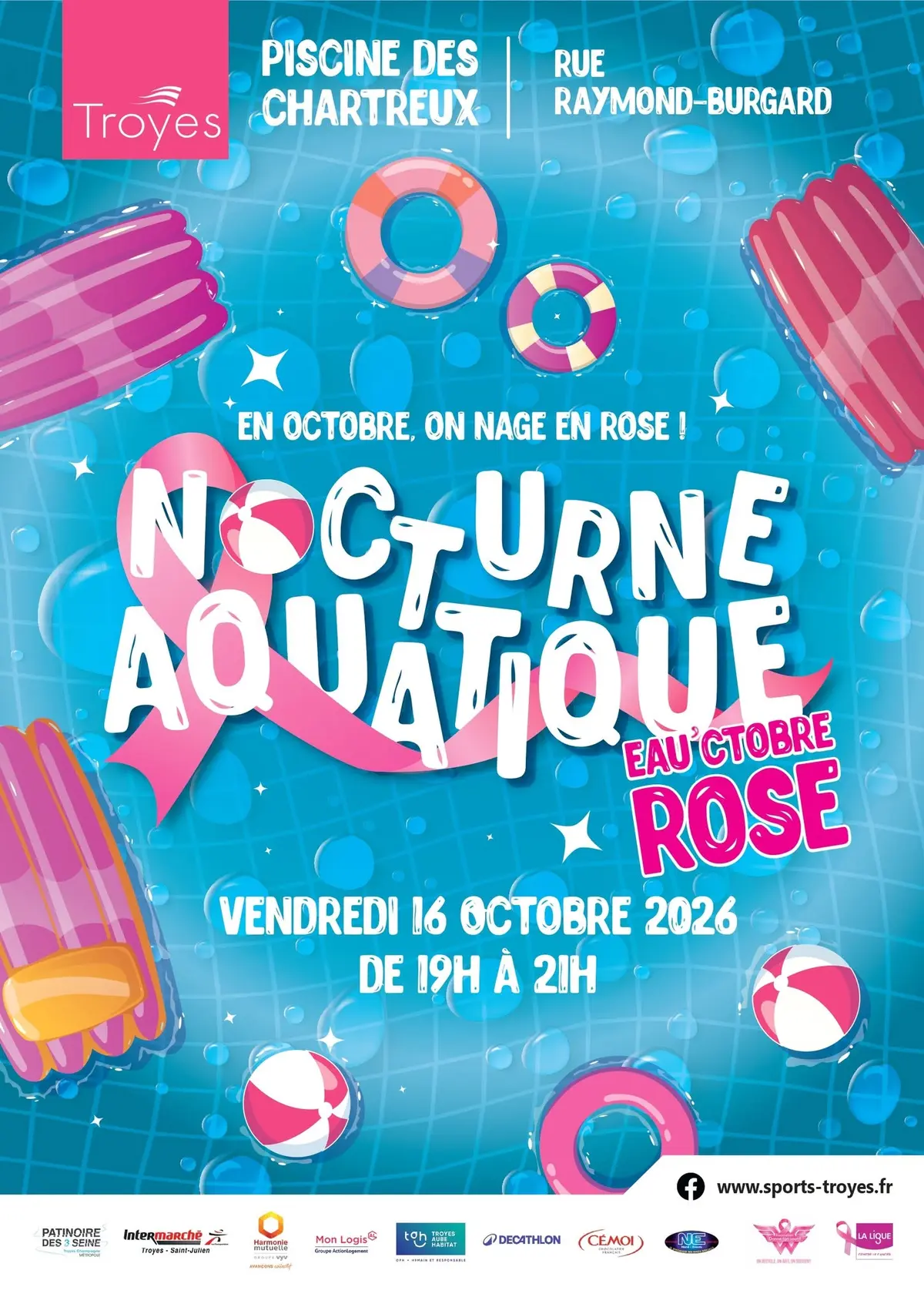 Nocturne Aquatique – Eau’ctobre rose
