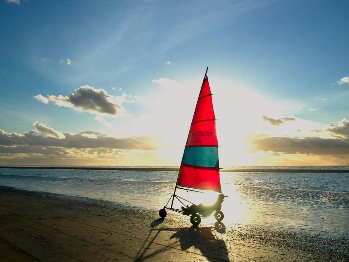 Nocturne en char à voile