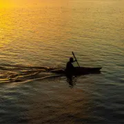 Nocturne en kayak