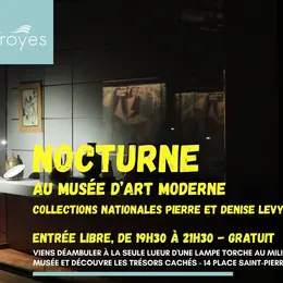 Nocturne étudiante au MAM